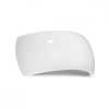 Lampă De Perete Pontius Alb Ceramică 1 Bec Semicircular Modern De Interior