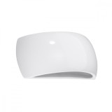 Lampă De Perete Pontius Alb Ceramică 1 Bec Semicircular Modern De Interior