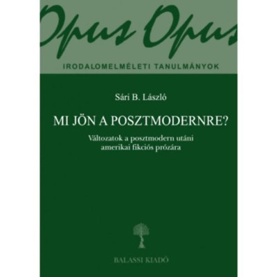 Mi j&amp;ouml;n a posztmodernre? - V&amp;aacute;ltozatok a posztmodern ut&amp;aacute;ni amerikai fikci&amp;oacute;s pr&amp;oacute;z&amp;aacute;ra - S&amp;aacute;ri B. L&amp;aacute;szl&amp;oacute; foto