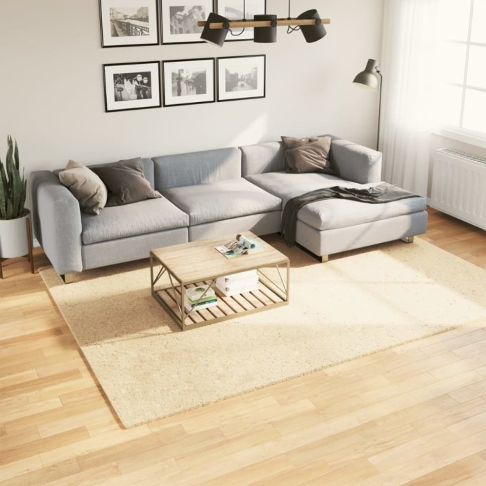 vidaXL Covor HUARTE, fir scurt, moale și lavabil, crem, 200x280 cm 375043