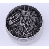 Bobine RDA preconfectionate din s&acirc;rmă răsucită și fuzată 0.3ohm &ndash; 100 buc