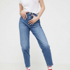 Tommy Jeans jeansi MOM JEAN femei high waist