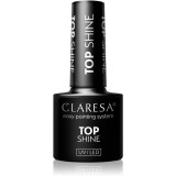 Claresa UV/LED Top Shine lac gel de unghii pentru acoperirea superioară glossy 5 g