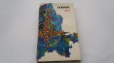 ROMANIA GHID TURISTIC 1969 CONTINE HARTA,CARTONATA RF17/2