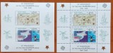 CIPRU-TURK-&#039;&#039;EU-CEPT-A50a. anivers&#039;&#039;- Colita DANT&amp;NEDANT-MNH nestamp., Nestampilat