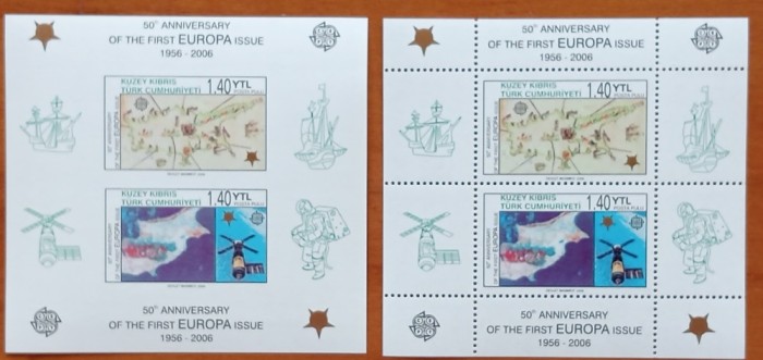 CIPRU-TURK-&#039;&#039;EU-CEPT-A50a. anivers&#039;&#039;- Colita DANT&amp;NEDANT-MNH nestamp.