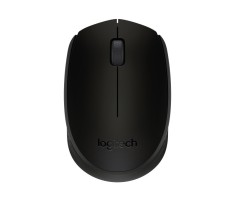 Mouse wireless logitech b170 optic interfata usb rezolutie 1000 dpi numar butoane 2/1 negru