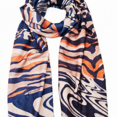 Desigual fular 23WAIA36 ACCESSORIES FABRIC LONG SCARF femei, modelator