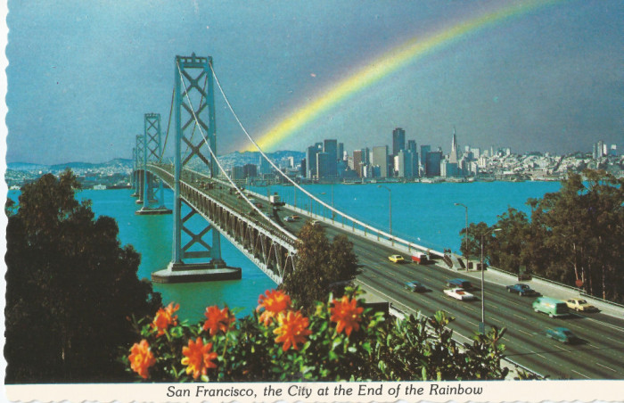 *Statele Unite, poduri (5), San Francisco, c.p.i., necirculata