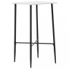 VidaXL Masă de bar, alb, 60 x 60 x 111 cm, MDF