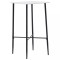 vidaXL Masă de bar, alb, 60 x 60 x 111 cm, MDF 281550