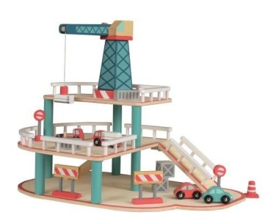 Garaj cu macara si vehicule, Egmont Toys foto