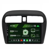 Cumpara ieftin Navigatie Mitsubishi Space Star Mirage Attrage, Android 13, Z-Octacore 8GB RAM + 256GB ROM, 9 Inch - AD-BGZ9008+AD-BGRKIT267V3