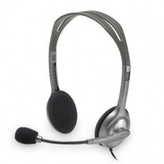 Casti Logitech Over-Head H110 Silver foto