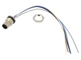 Conector M12 drept 5 pini IP68