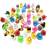 Cumpara ieftin Set 50 ratuste de baie multicolore, 6 x 5,5 x 5,5 cm, modele variate