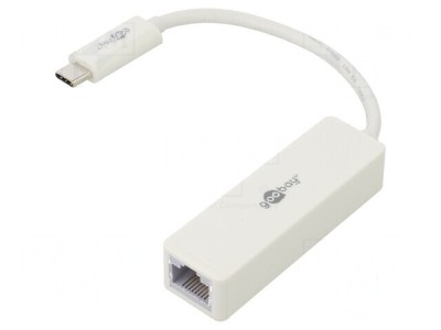 Adaptor USB-Fast Ethernet alb 10/100/1000Mbps foto