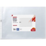 Folie de protectie Noki 4836-L, A3, landscape, 80 microni, plastic, transparent, set 25 buc