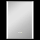 HOMCOM Oglindă LED 50x70 Antiaburire Touch IP44 | Aosom Romania