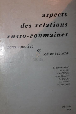 ASPECTS DES RELATIONS RUSSO - ROUMAINES foto