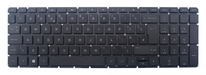 Tastatura Laptop, HP, Pavilion 17Z-G100, 813974-031, layout UK