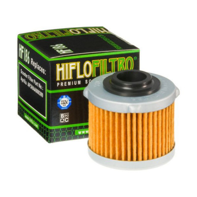 Filtru ulei Hiflofiltro HF186 - Aprilia Scarabeo Light - Scarabeo Light i.e. - Scarabeo Net 125 - Scarabeo Light i.e. - Scarabeo Net i.e. 200 foto