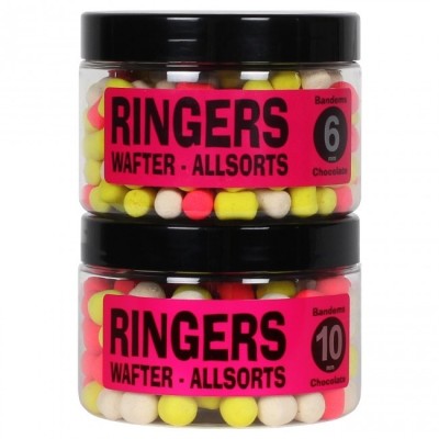 Allsorts Wafter, 70gr. 10 mm. - Ringers foto