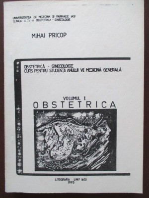 Obstetrica- Mihai Pricop foto