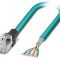 Patch cord S/FTP 6a 1m 26AWG albastru deschis PHOENIX CONTACT