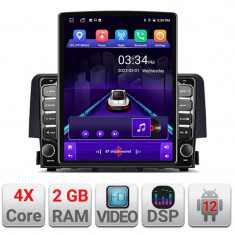 Navigatie dedicata Honda Civic 2016-2020 K-669 ecran tip TESLA 9.7" cu Android Radio Bluetooth Internet GPS WIFI 2+32 DSP Quad CarStore Technology
