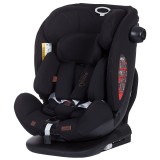 Scaun Auto Rotativ Chipolino My Size I-Size 0-36kg (40-150cm) Isofix Raven, Protectie Laterala, Centuri 5 Puncte, Reglabil