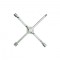 Cheie in cruce pentru roti CrV, Yato YT-0802, dimensiuni 19, 24, 27, 32 mm