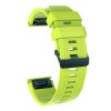 Curea silicon compatibila Garmin Fenix 3 HR, 26mm, Light Green, Very Dream