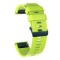 Curea silicon compatibila Garmin Fenix 5, 22mm, Light Green