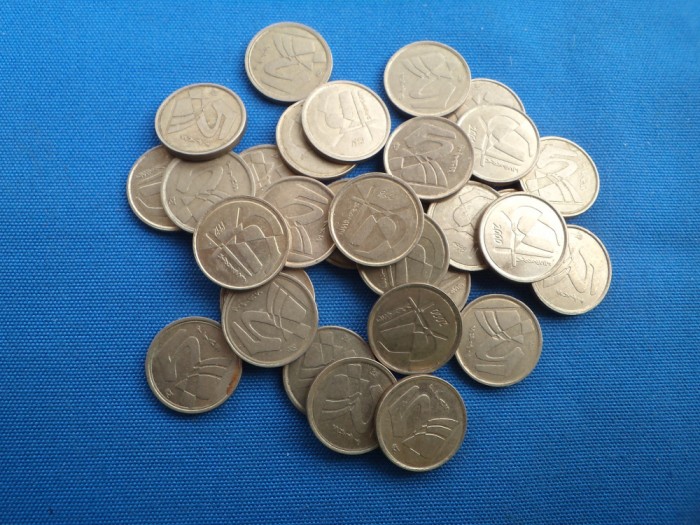 LOT 5 PESETAS -SPANIA ANII 90/2000/35 BUCATI