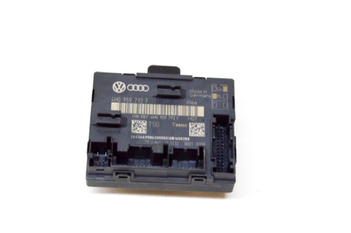 Modul de control ușă st&acirc;nga față VW TOUAREG 7P5 2012 OEM: 4H0959792F | 11750536