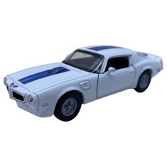 Macheta 1972 Pontiac Firebird trans-am,white/blue stripes