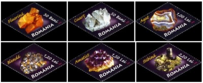 Romania 2006 - minerale, serie neuzata foto
