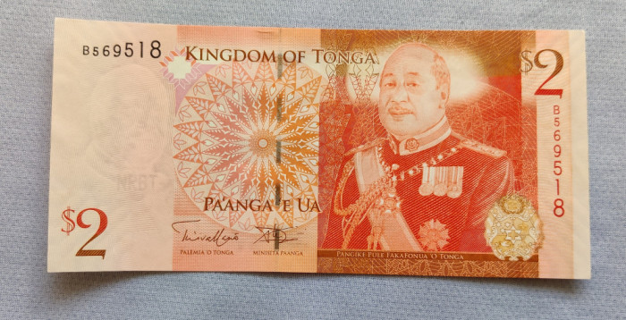 Tonga - 5 Pa&#039;anga (2009) King Siaosi (George) V Tupou