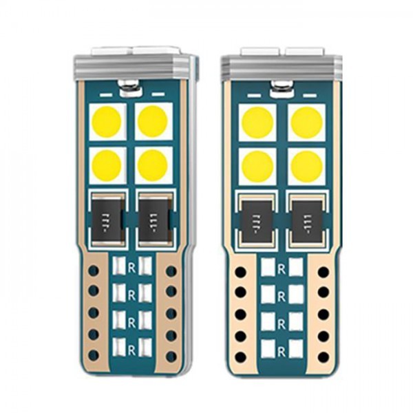 Set 2 x Becuri auto LED SMD, 5W, Canbus