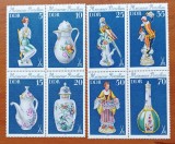 DDR-GERMANY-PORTELANUL de MEISEN-2 bloc de 4.-MNH-Nestampilat-vezi-Scan