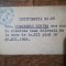 1962 Legitimatie intrare Casa Scanteii Bucuresti Dorina Comanescu RPR comunism