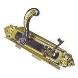 Cumpara ieftin Broasca completa, pe cheie, 2 chei, galben satinat, 85 x 40 mm
