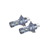 Set Bec H4 2 faze LED 5530 6000Lm, 6000k 12-24V Cod: EV2 H4 Automotive TrustedCars, Oem