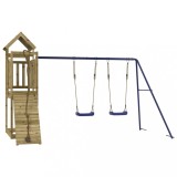 Set de joaca pentru exterior, lemn de pin impregnat