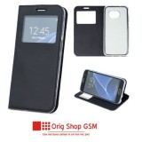 Husa Flip Carte Smart Look Sams A320 Galaxy A3 2017 Negru