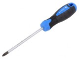 Șurubelniță Pozidriv PZ1 x 100mm H&Ouml;GERT TECHNIK, prindere sigură, v&acirc;rf magnetic