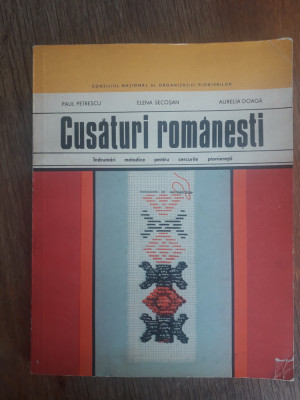 Cusaturi romanesti - Paul Petrescu / R3F foto