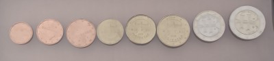 D12 - Set complet monede - euro - Slovacia - emis in 2009 foto