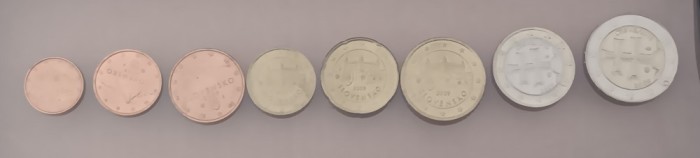 D12 - Set complet monede - euro - Slovacia - emis in 2009